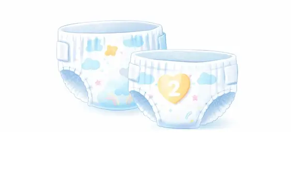 Baby Diapers (Sizes 2–6)