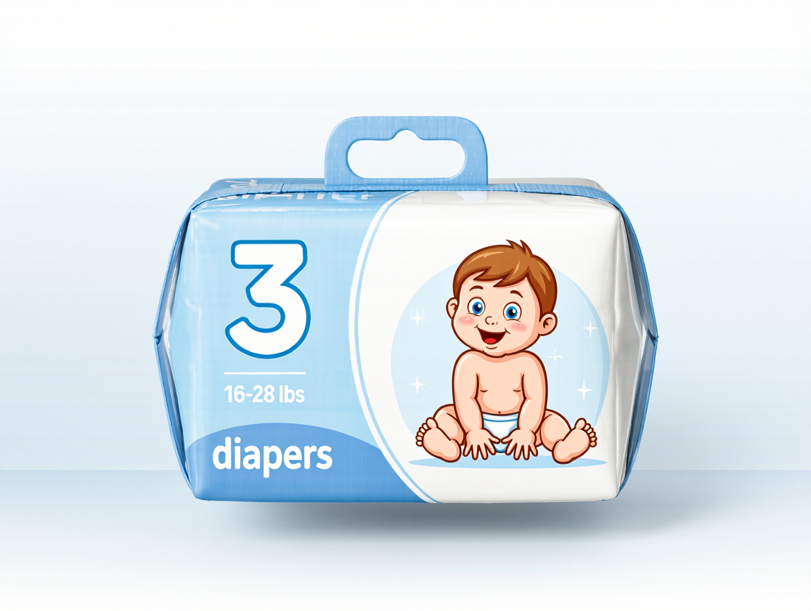 Size 3 Diapers Weight