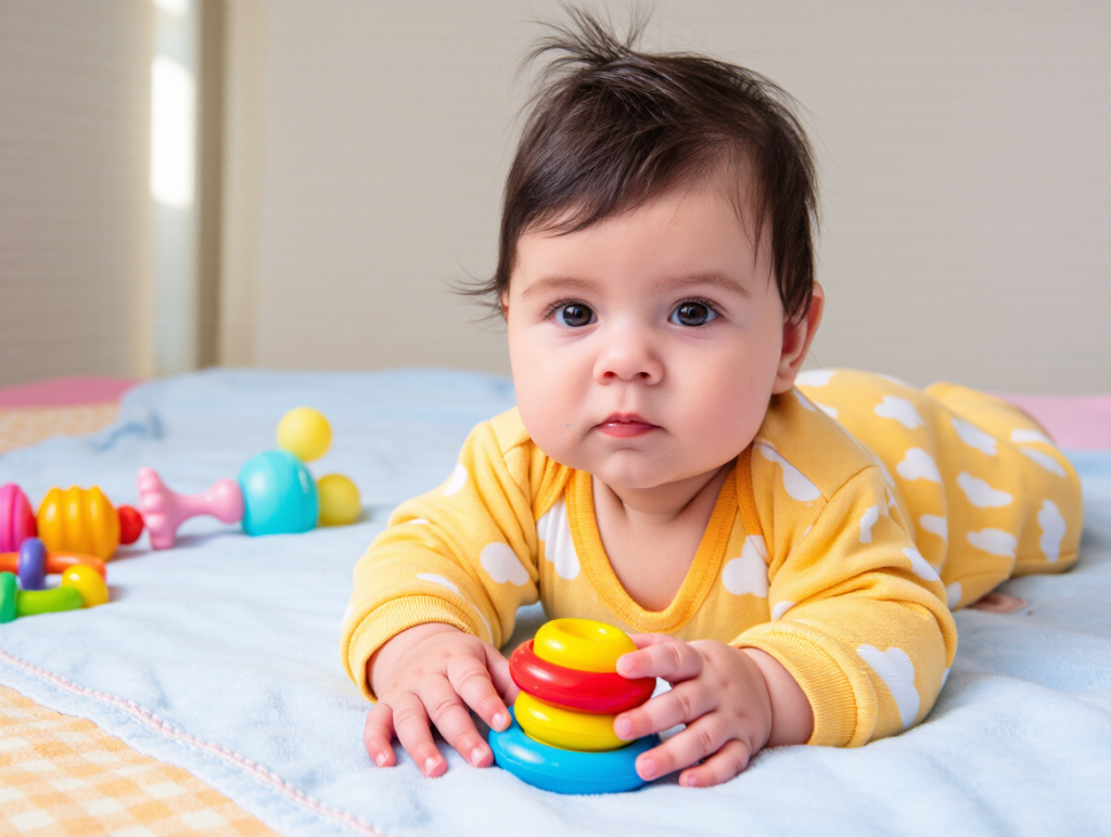 When do Babies Start Grabbing Things