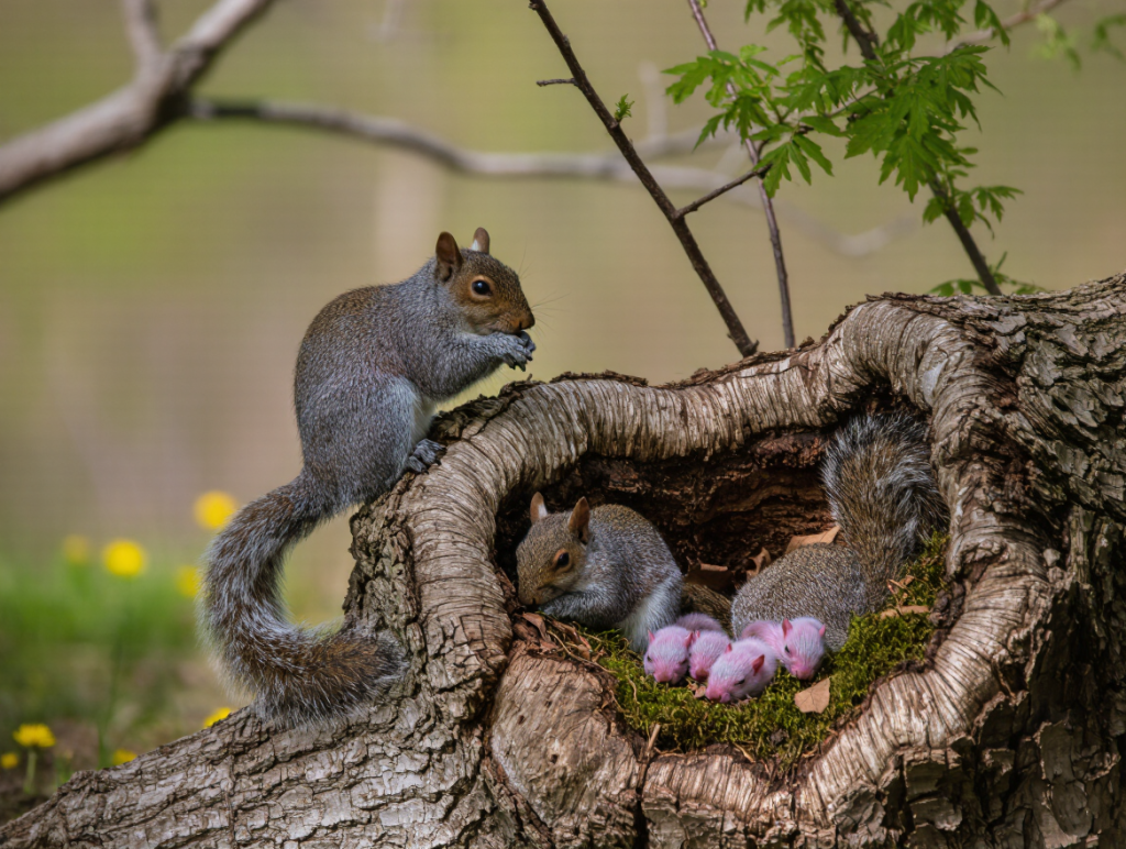 When do Squirrels Have Babies