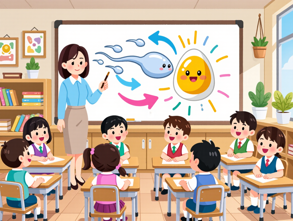 How are babies made for kids