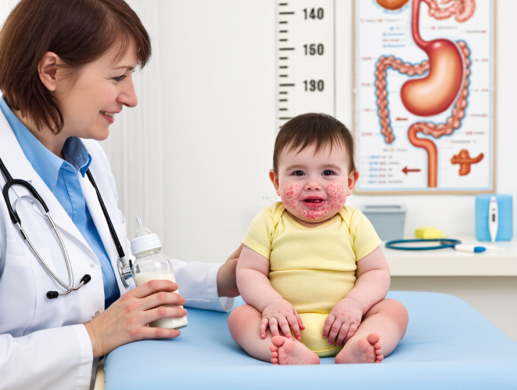 Milk Allergy in babies