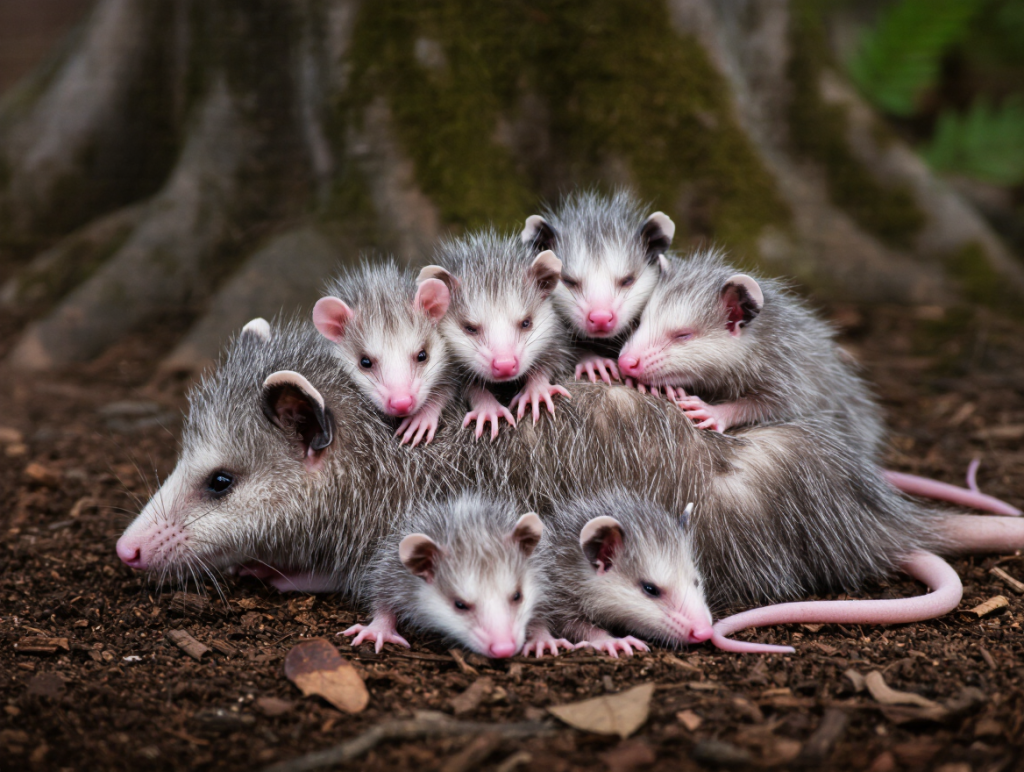 Opossum Babies