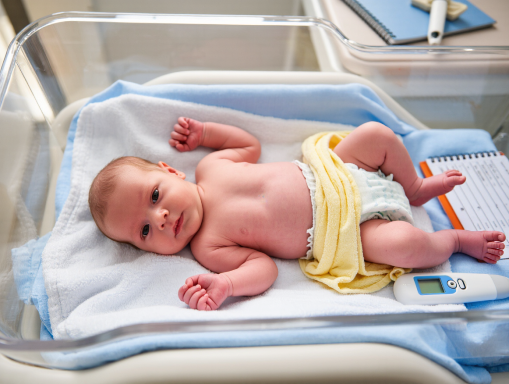 Signs of Recovery from Jaundice in newborns