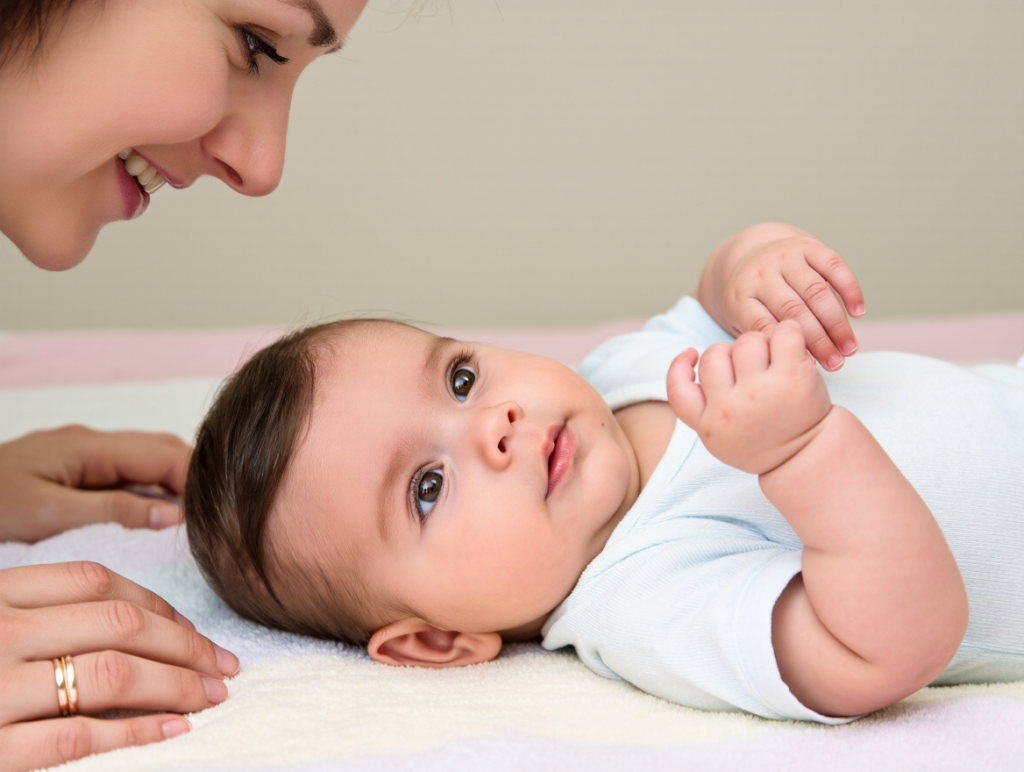 When can babies see Faces