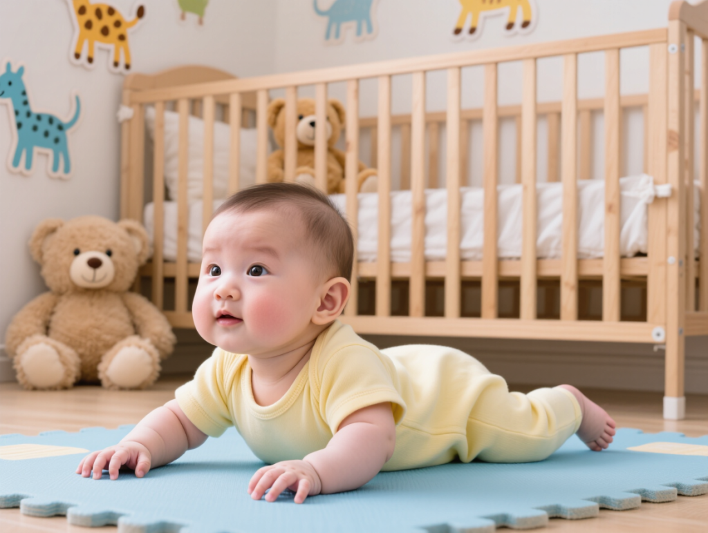 When do babies start Holding their Head Up