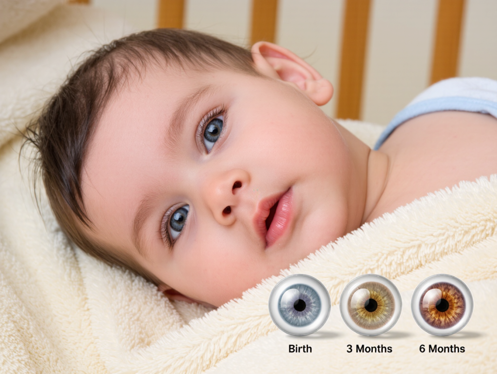 When do babies eye Color Come in