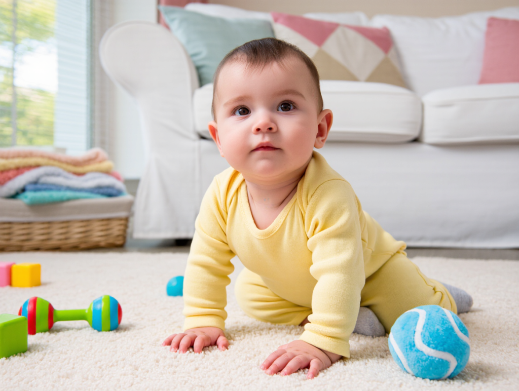 When should babies Crawl