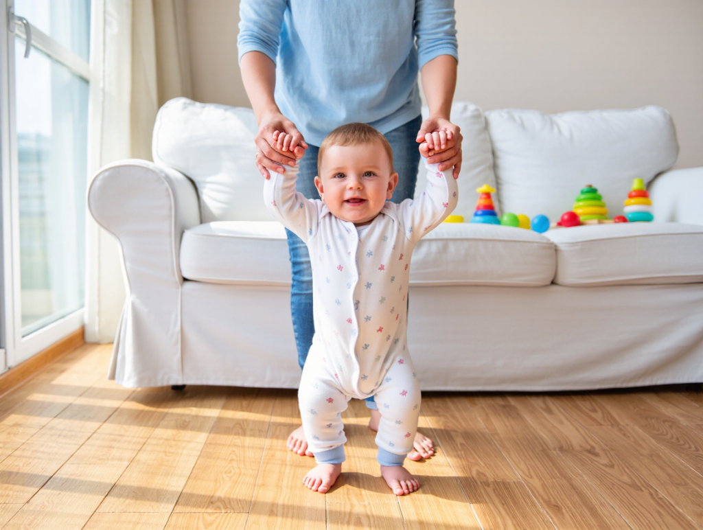 When should babies start Walking